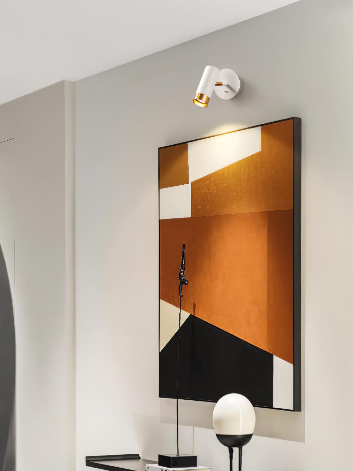 Karpo Wall Lamp | Metal | Black and White