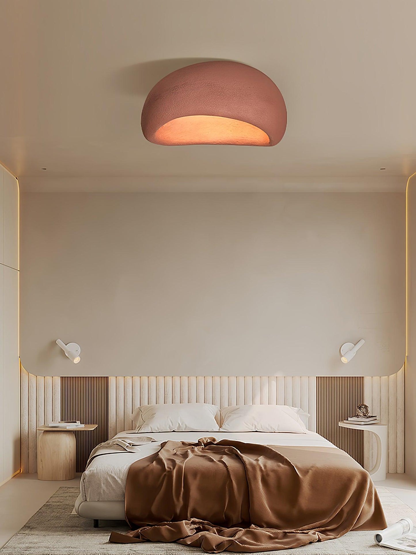 Khmara Ceiling Lamp | Japanese Moon Design | 45cm, 52cm, 60cm, 70cm, 80cm Options