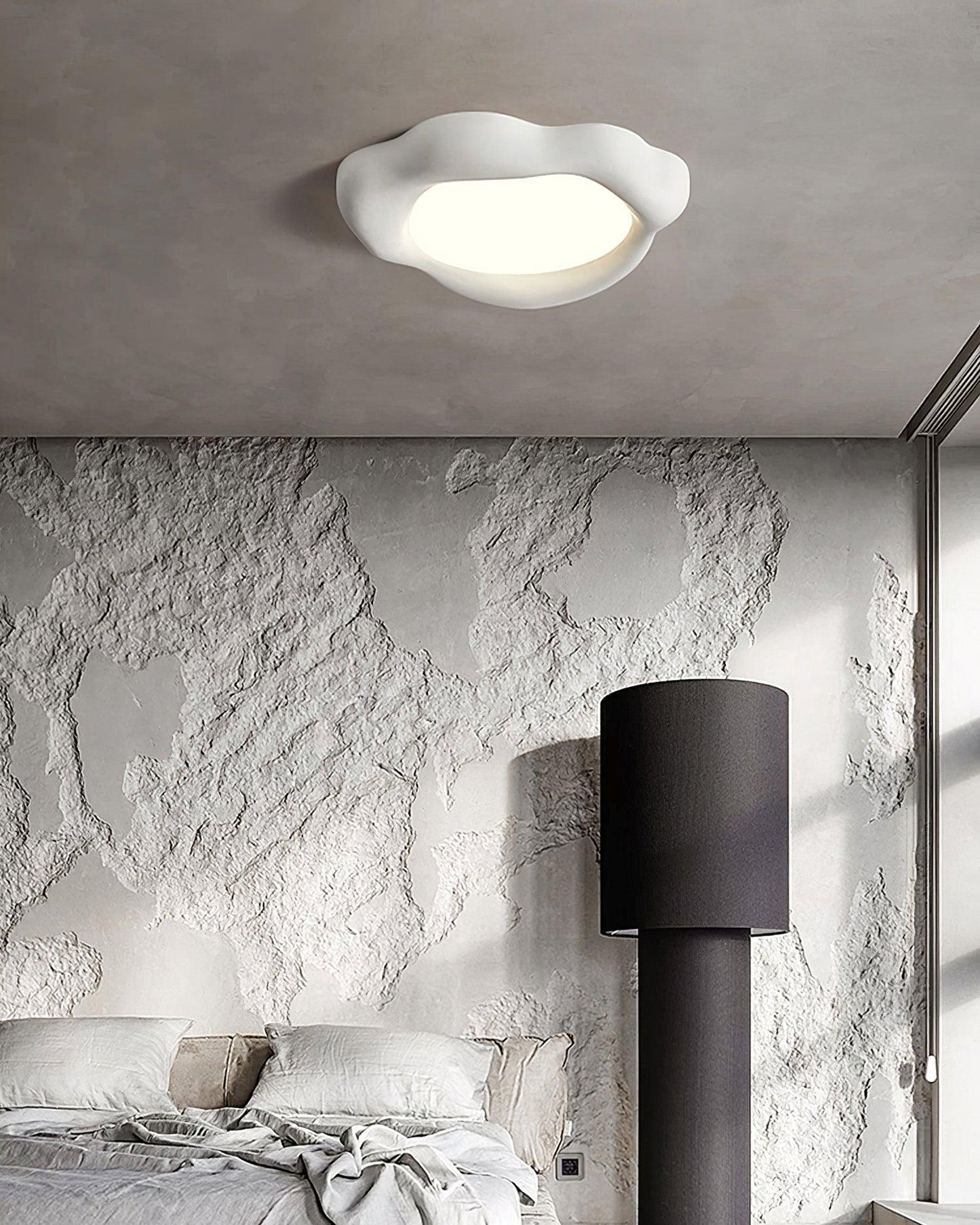 Kumo Ceiling Lamp | Resin Acrylic | White, Green, Orange, Beige