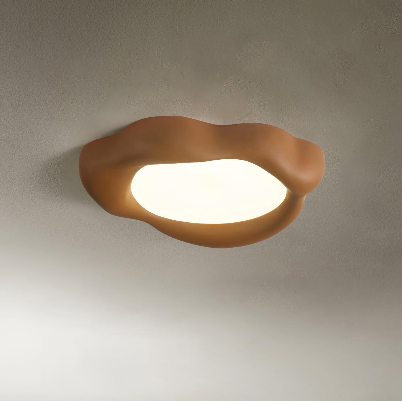 Kumo Ceiling Lamp | Resin Acrylic | White, Green, Orange, Beige