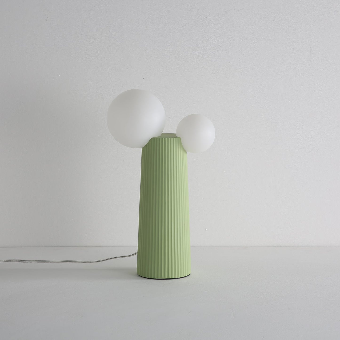 Land Table Lamp | Resin | Dark Red, Green, Latte Color, Black, White