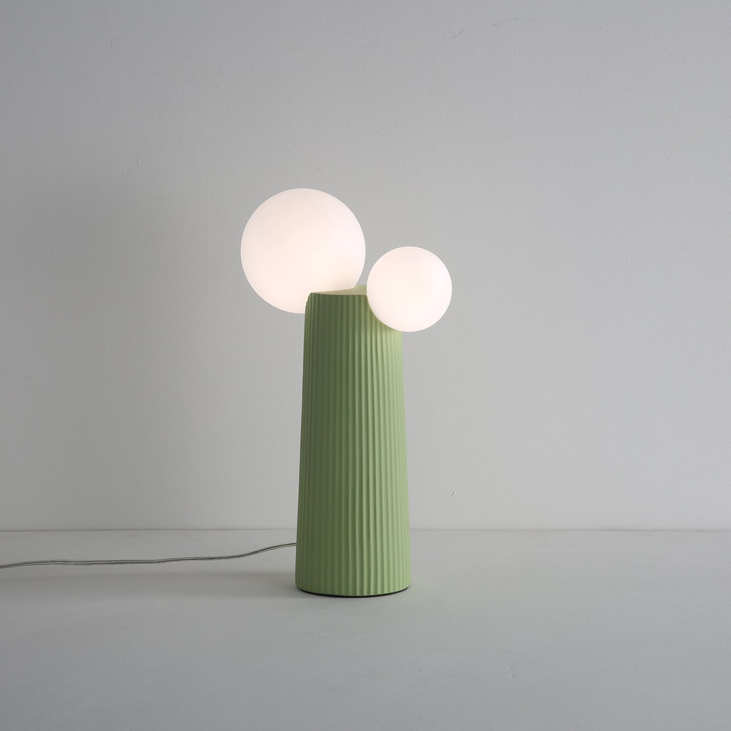 Land Table Lamp | Resin | Dark Red, Green, Latte Color, Black, White