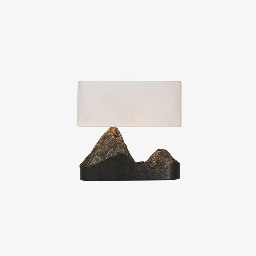 Landscape Table Lamp | Bronze Finish | White Shade