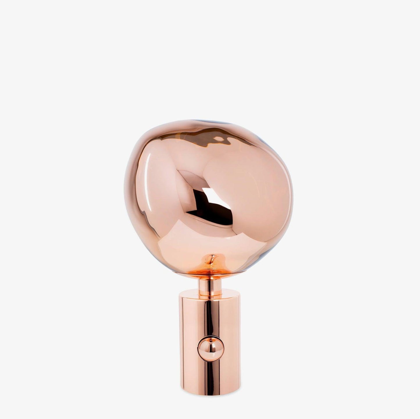 Lava Table Lamp | Metal & PVC | Gold, Rose Gold, Smoky Gray, Silver