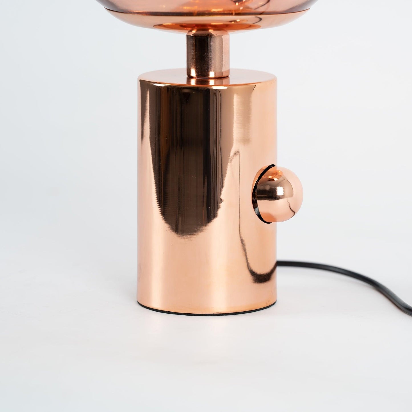 Lava Table Lamp | Metal & PVC | Gold, Rose Gold, Smoky Gray, Silver