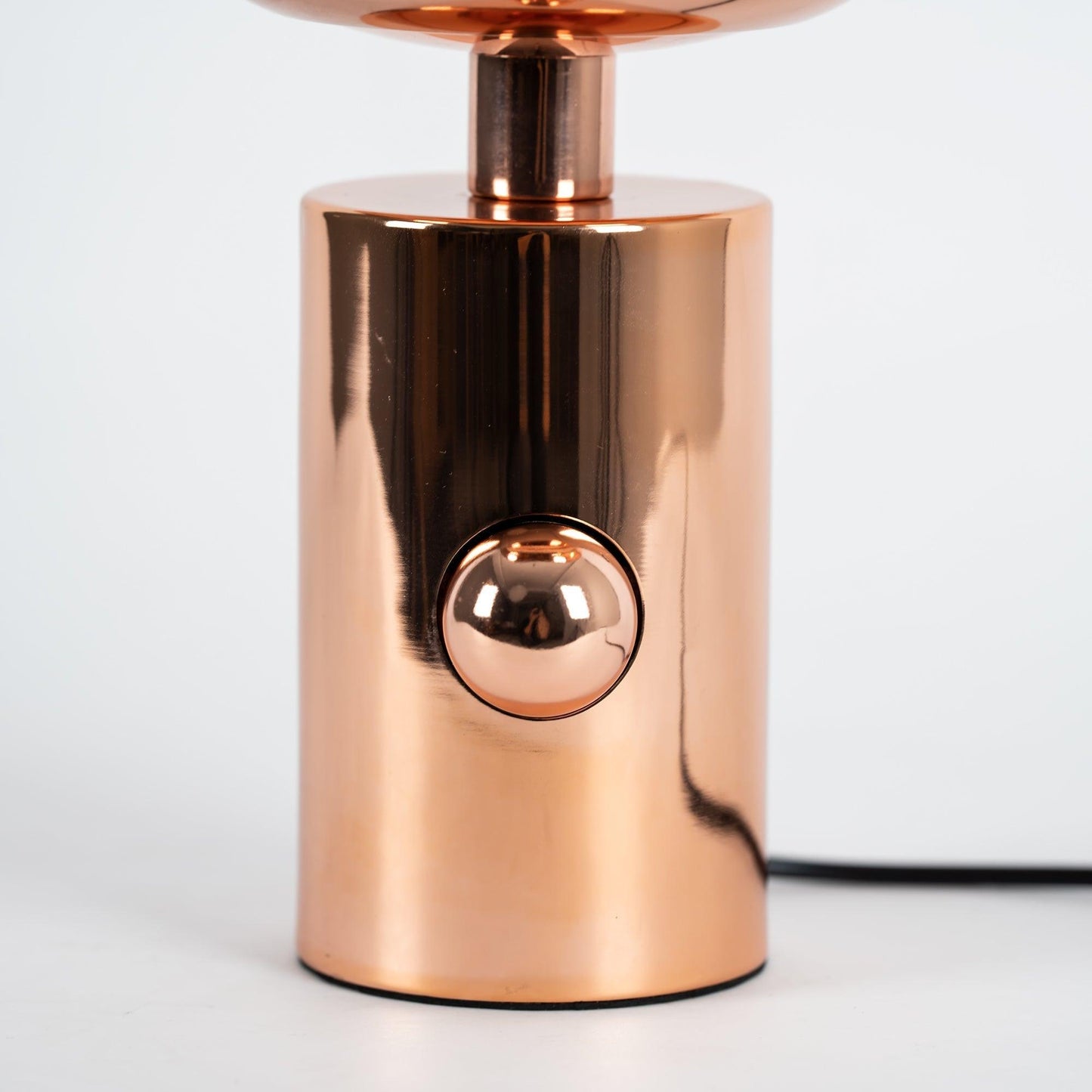 Lava Table Lamp | Metal & PVC | Gold, Rose Gold, Smoky Gray, Silver