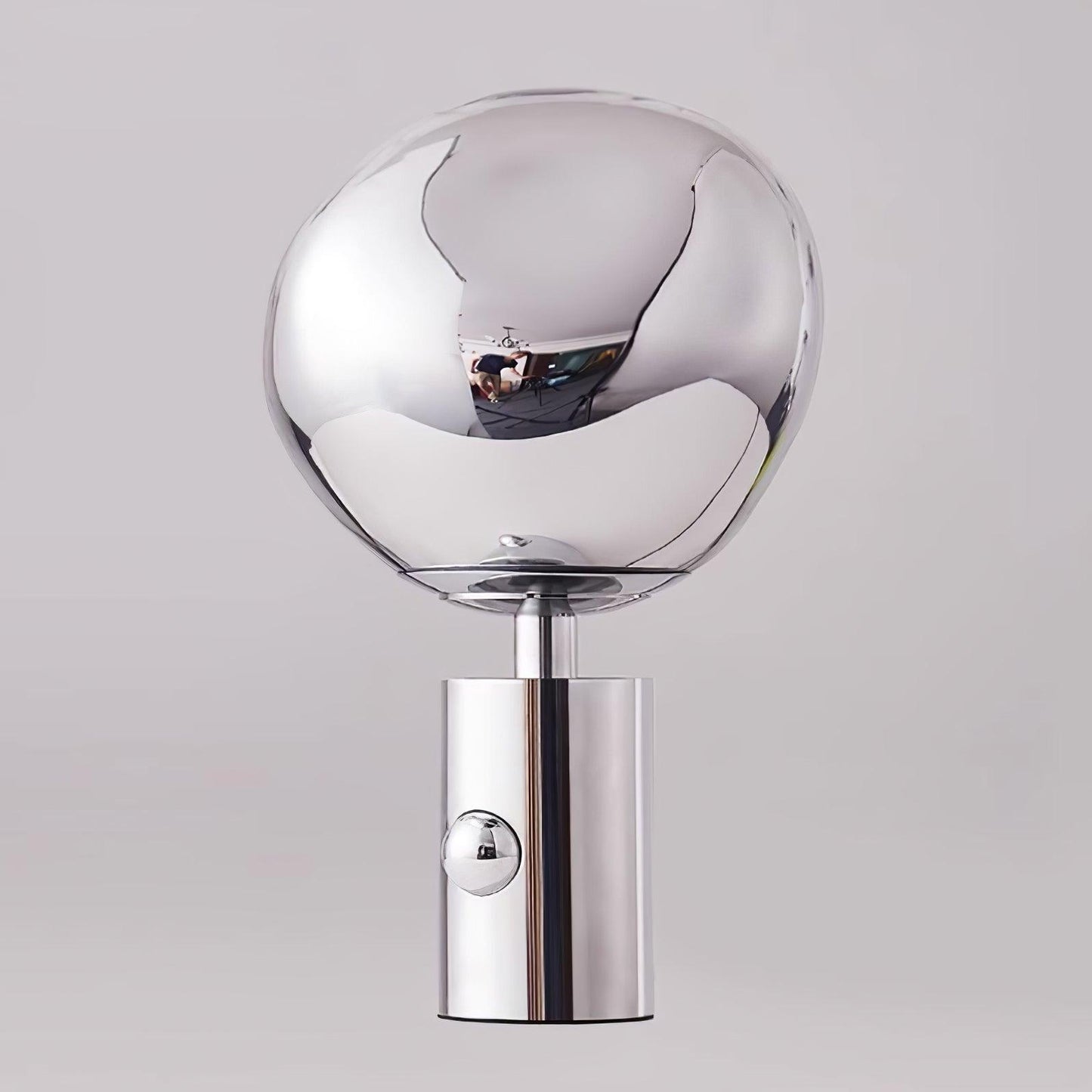 Lava Table Lamp | Metal & PVC | Gold, Rose Gold, Smoky Gray, Silver