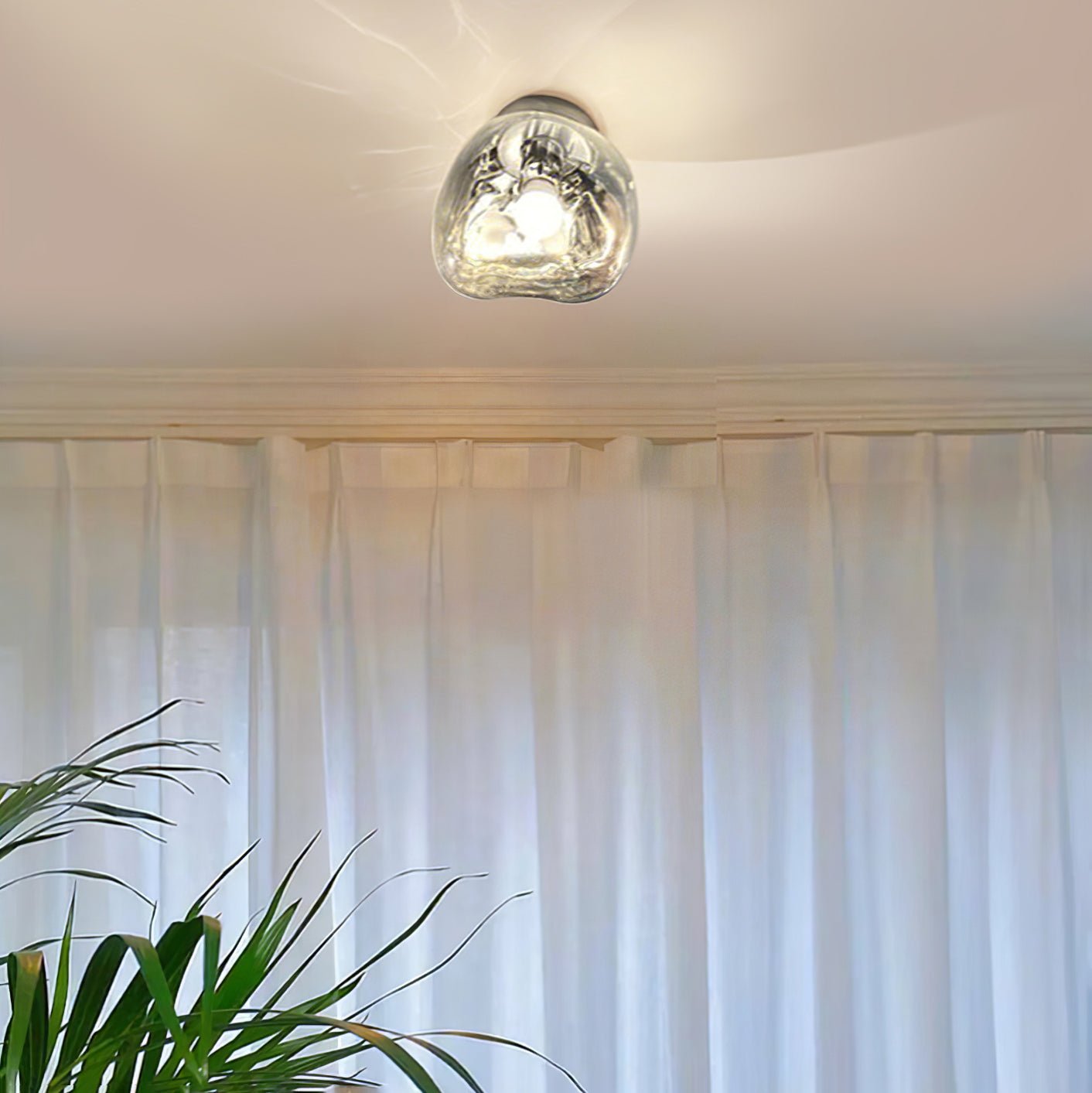 Lava Wall Lamp | Metal, PVC | Chrome, Rose gold, Gold, Smoke grey, Silver