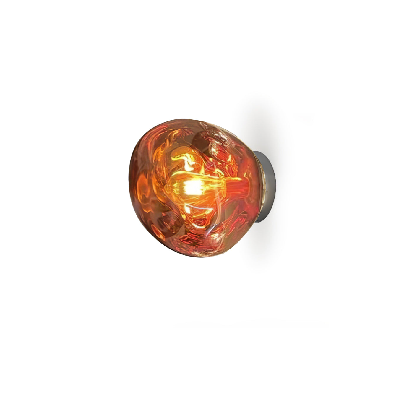 Lava Wall Lamp | Metal, PVC | Chrome, Rose gold, Gold, Smoke grey, Silver