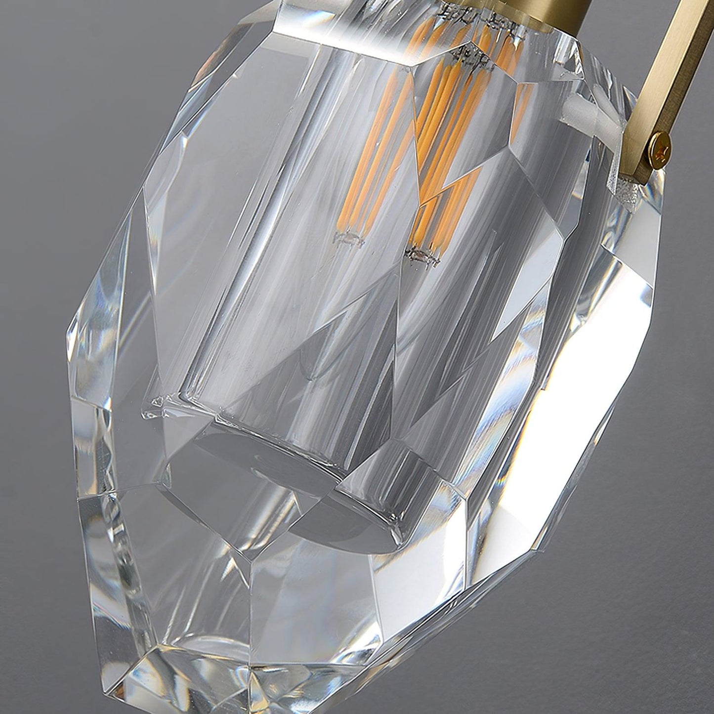 Lavilla Wall Lamp | Crystal | Brass, Black