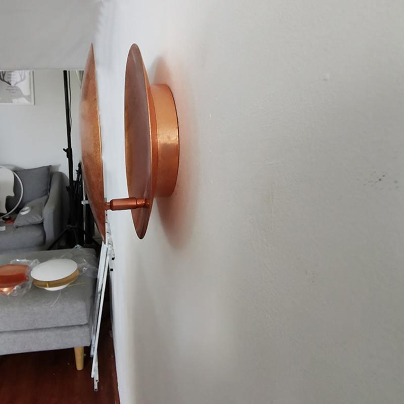 Giorgio Wall Lamp | Adjustable Metal Design | 25 cm Diameter | Multiple Color Options