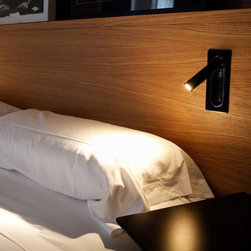 OmniLux Reading Lamp | Ergonomic 360º Rotation | Matte Black, White, Aluminum, Copper