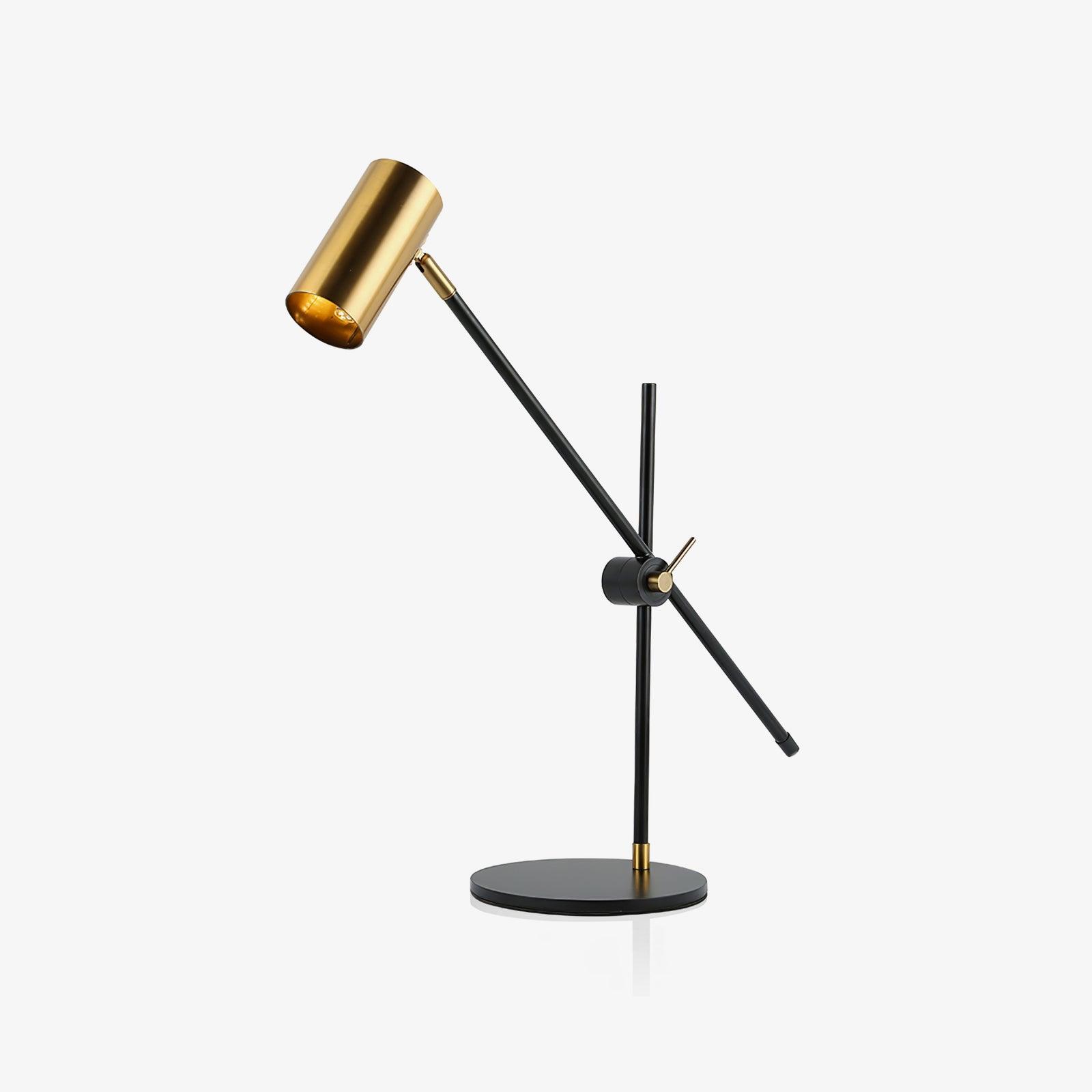 Lektor Table Lamp | Metal | Gold & Black | 60cm Diameter