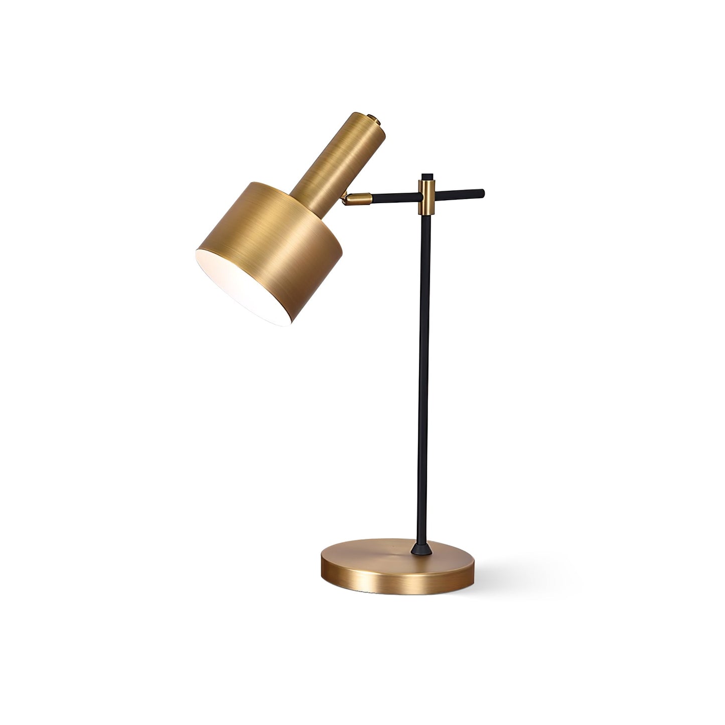 Lento Table Lamp | Polished Gold Finish | Black