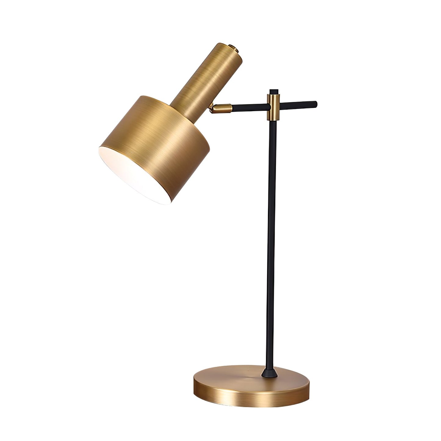 Lento Table Lamp | Polished Gold Finish | Black