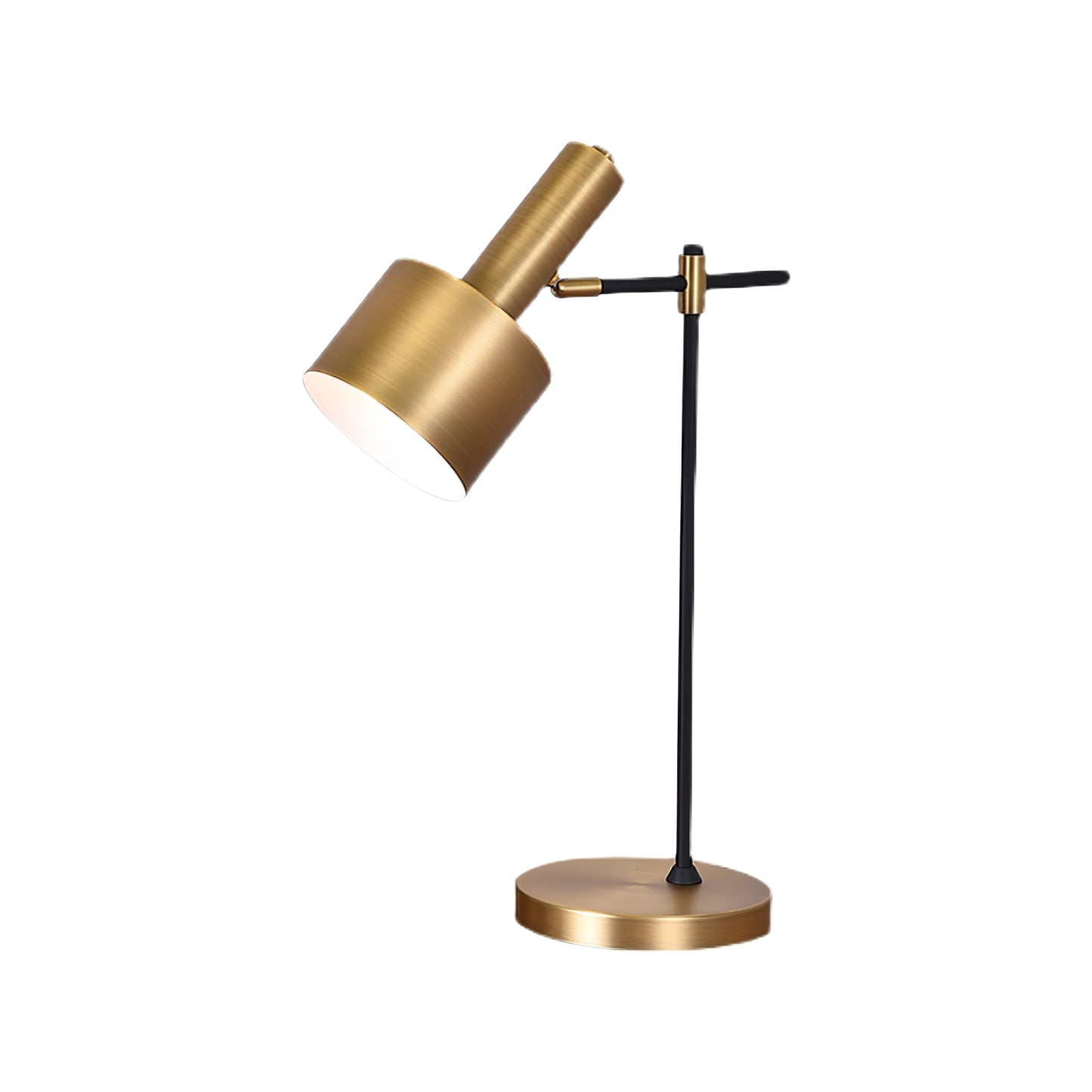 Lento Table Lamp | Polished Gold Finish | Black