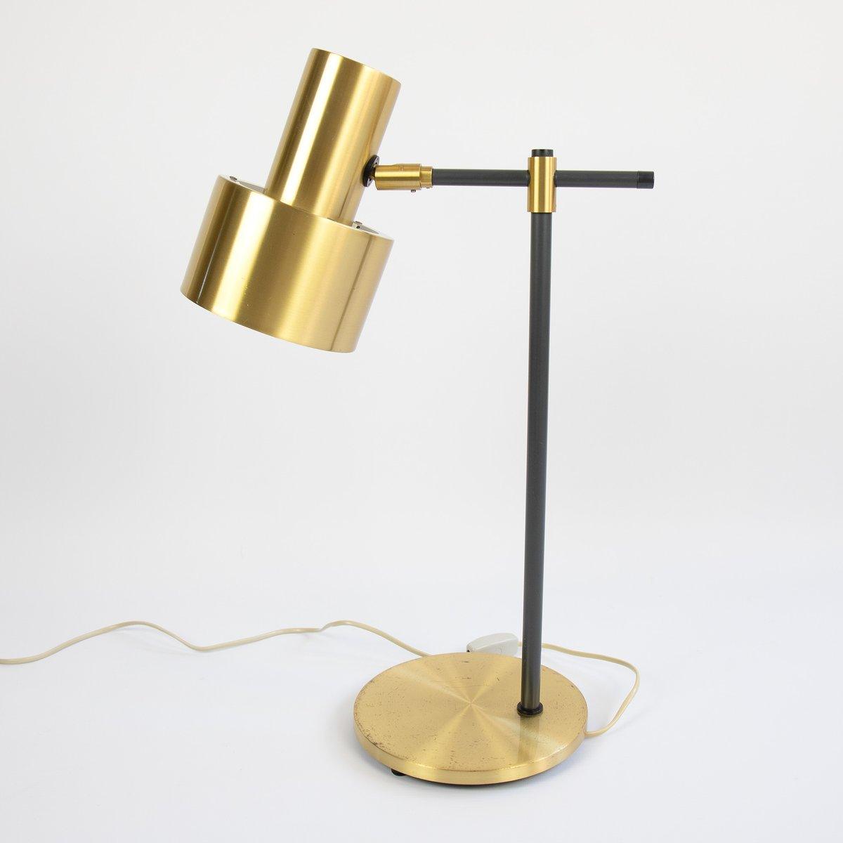 Lento Table Lamp | Polished Gold Finish | Black