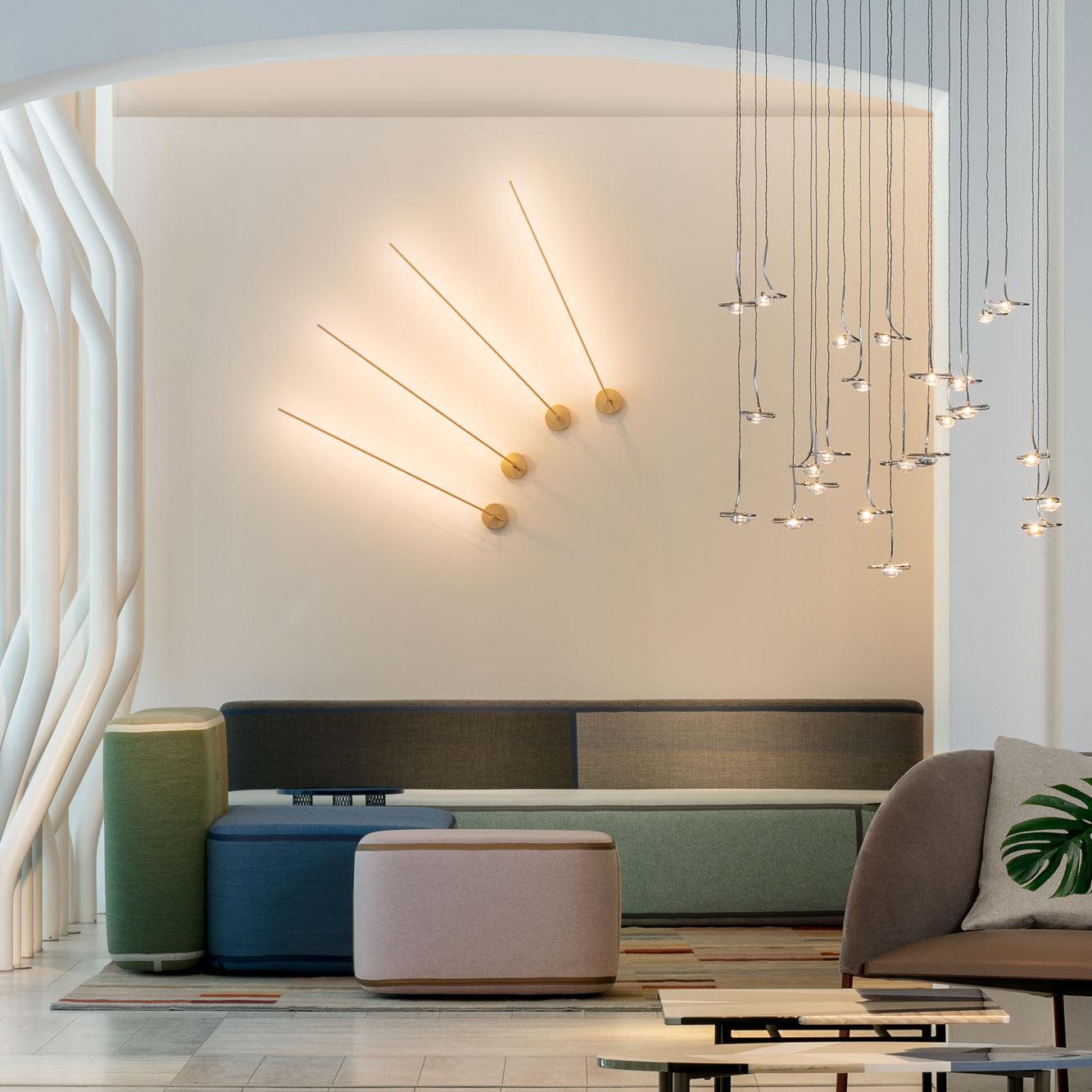 Light Stick Wall Sconce | LED | Gold
