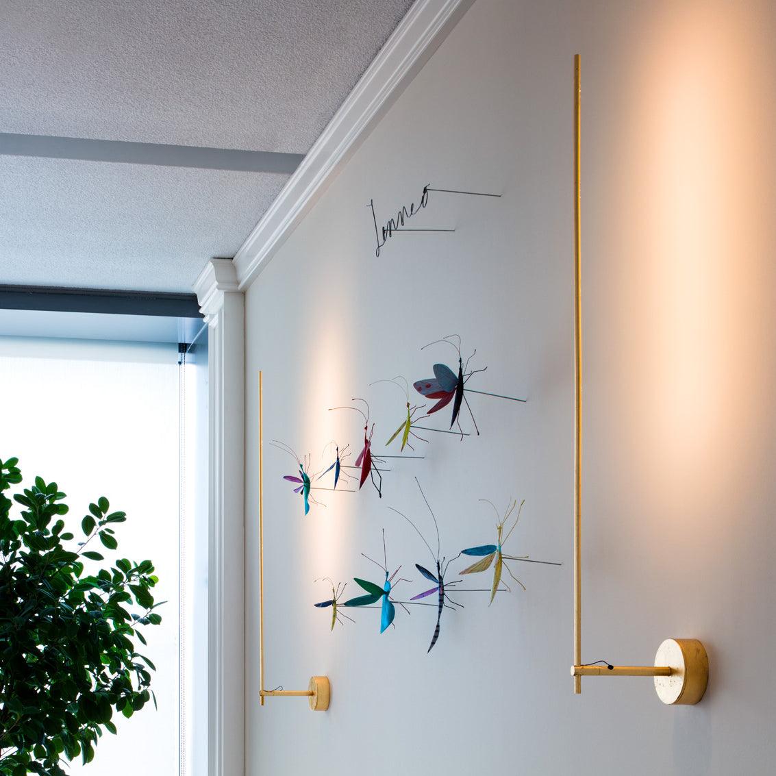 Light Stick Wall Sconce | LED | Gold