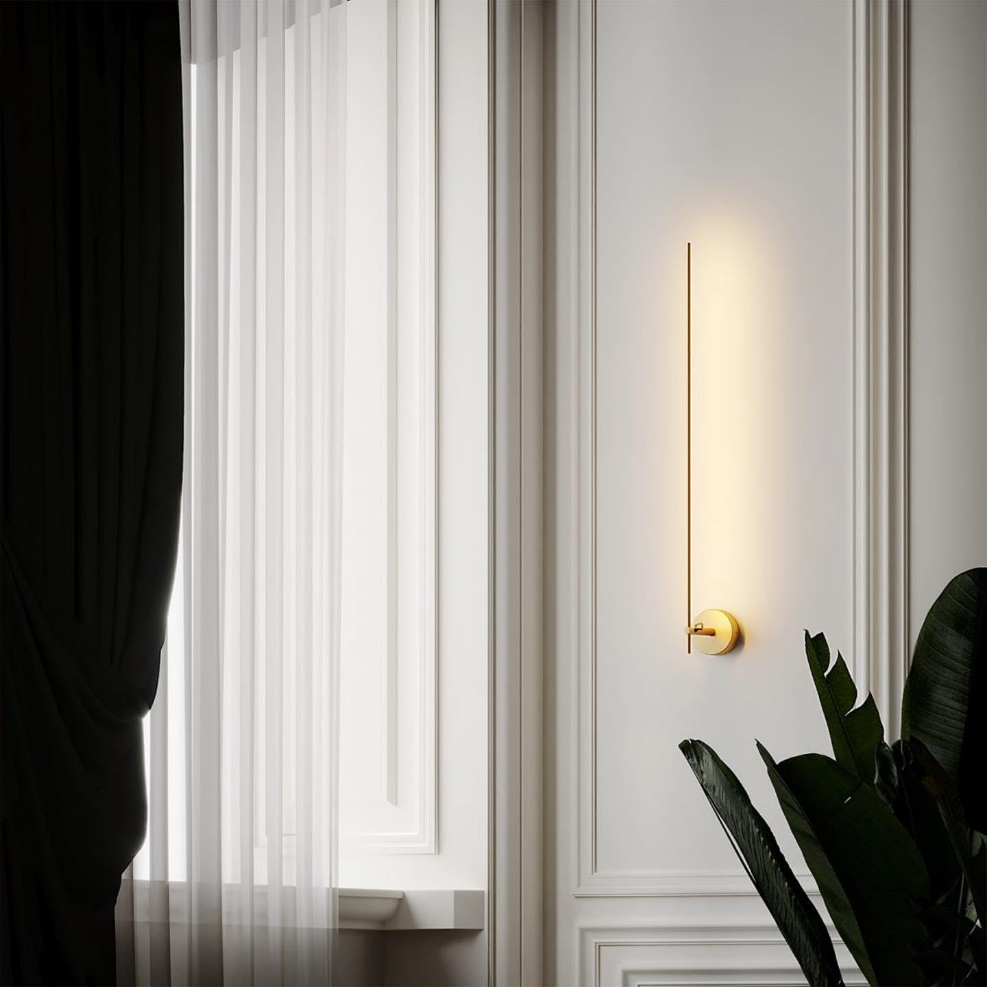 Light Stick Wall Sconce | LED | Gold