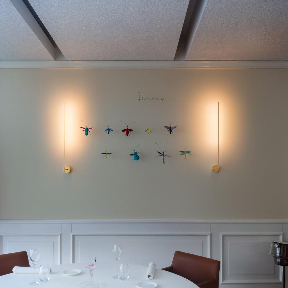Light Stick Wall Sconce | LED | Gold