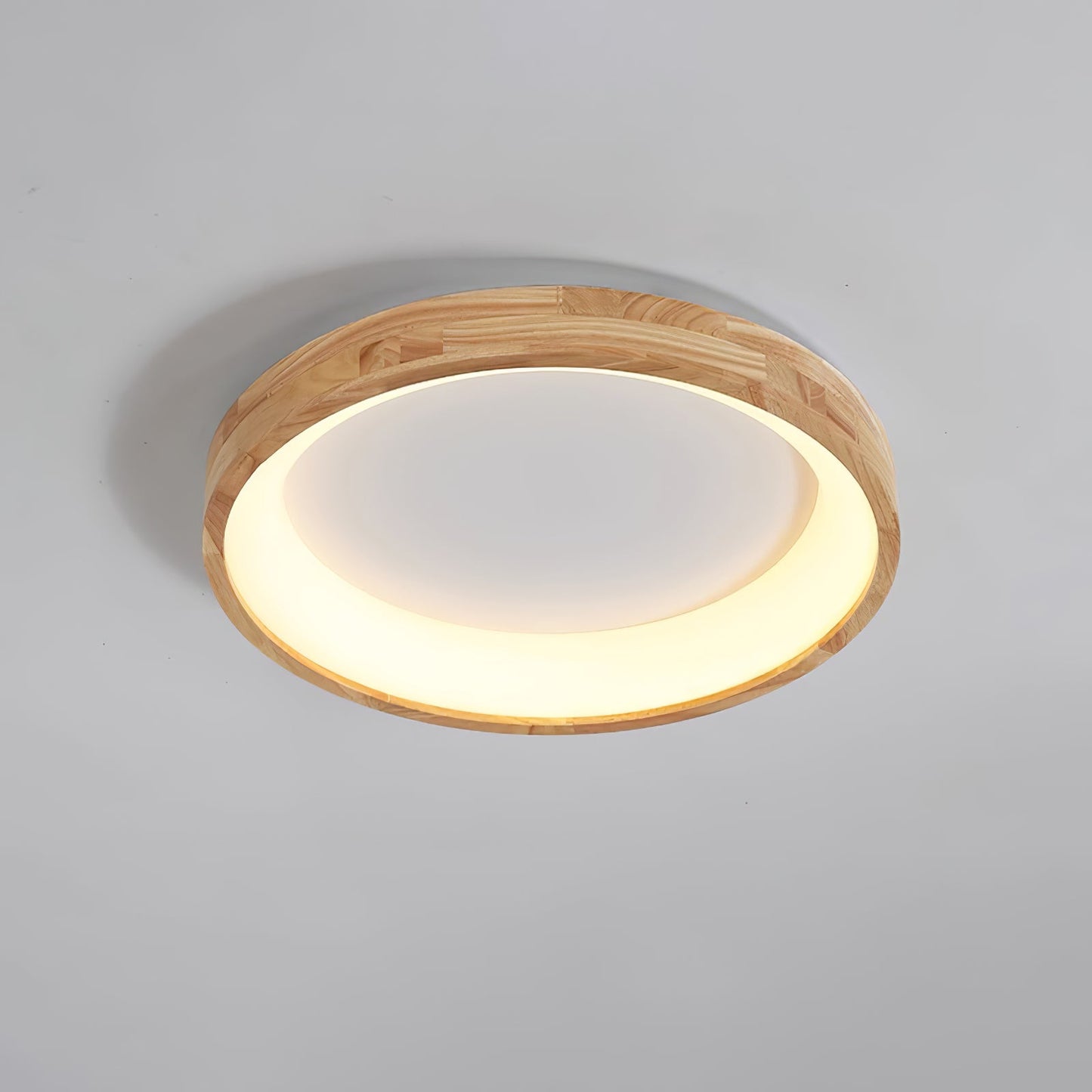 Ligna Square Ceiling Light | Wood & Acrylic | Various Sizes