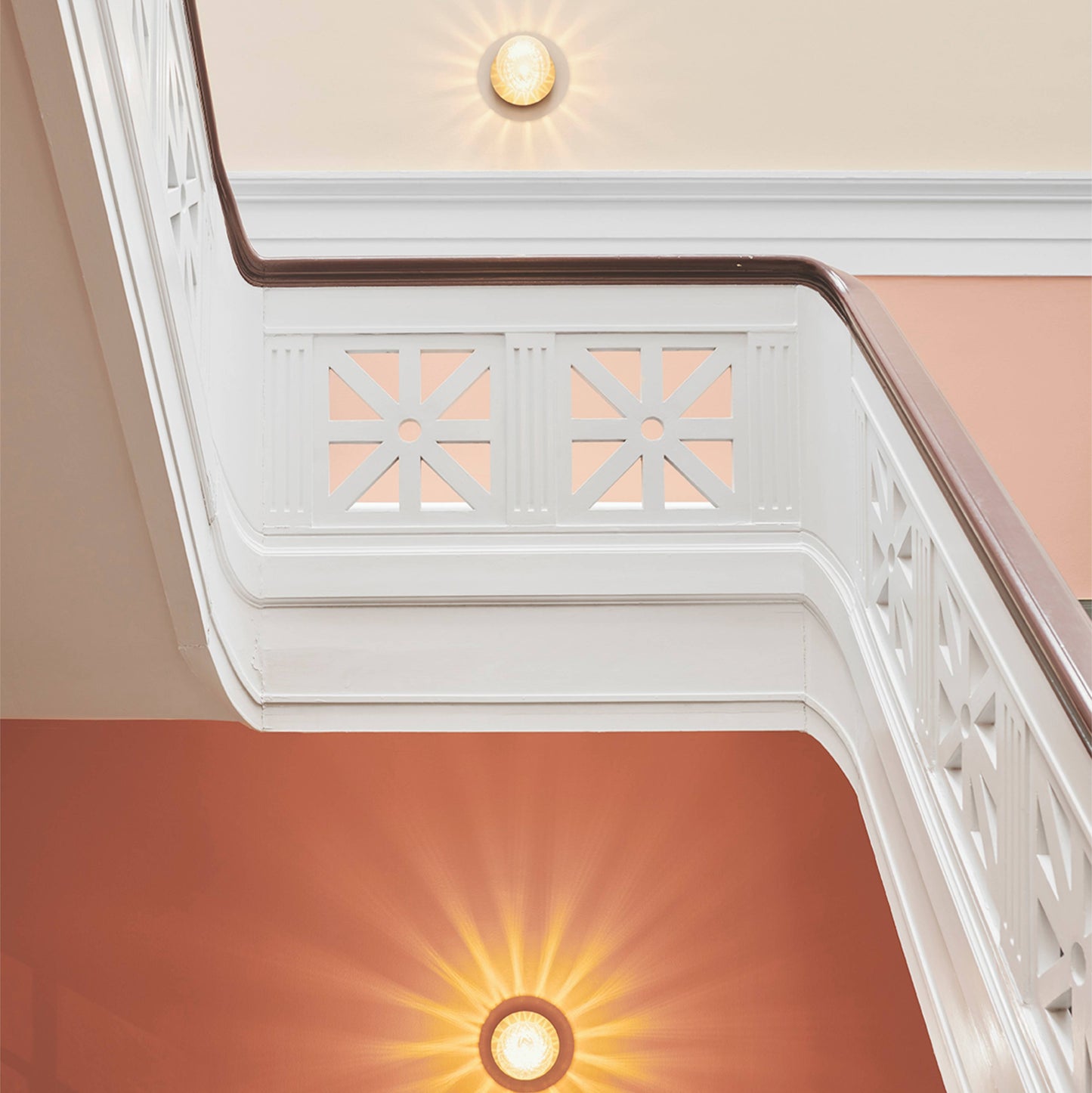 Lunara Wall Lamp | Metal, Brass, Glass | White, Clear