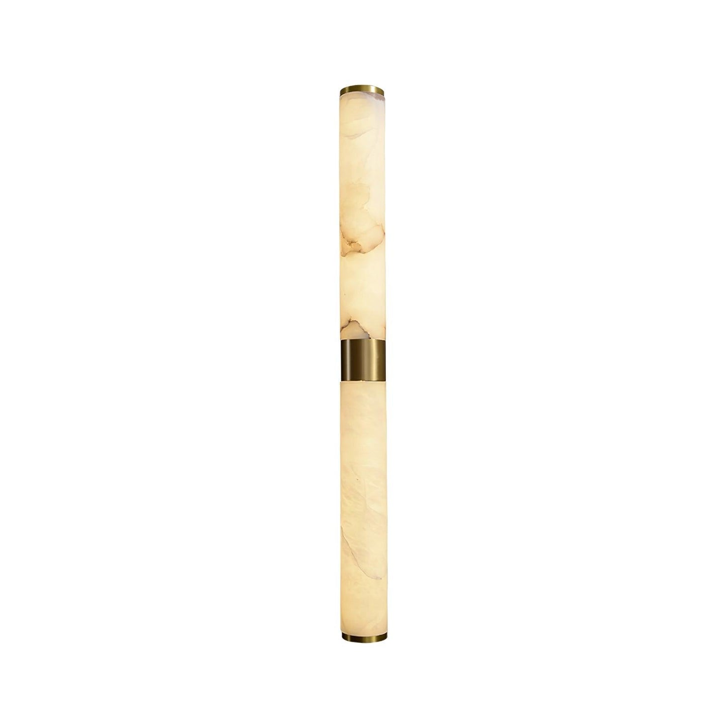 Line Alabaster Wall Light | Brass & Alabaster | White