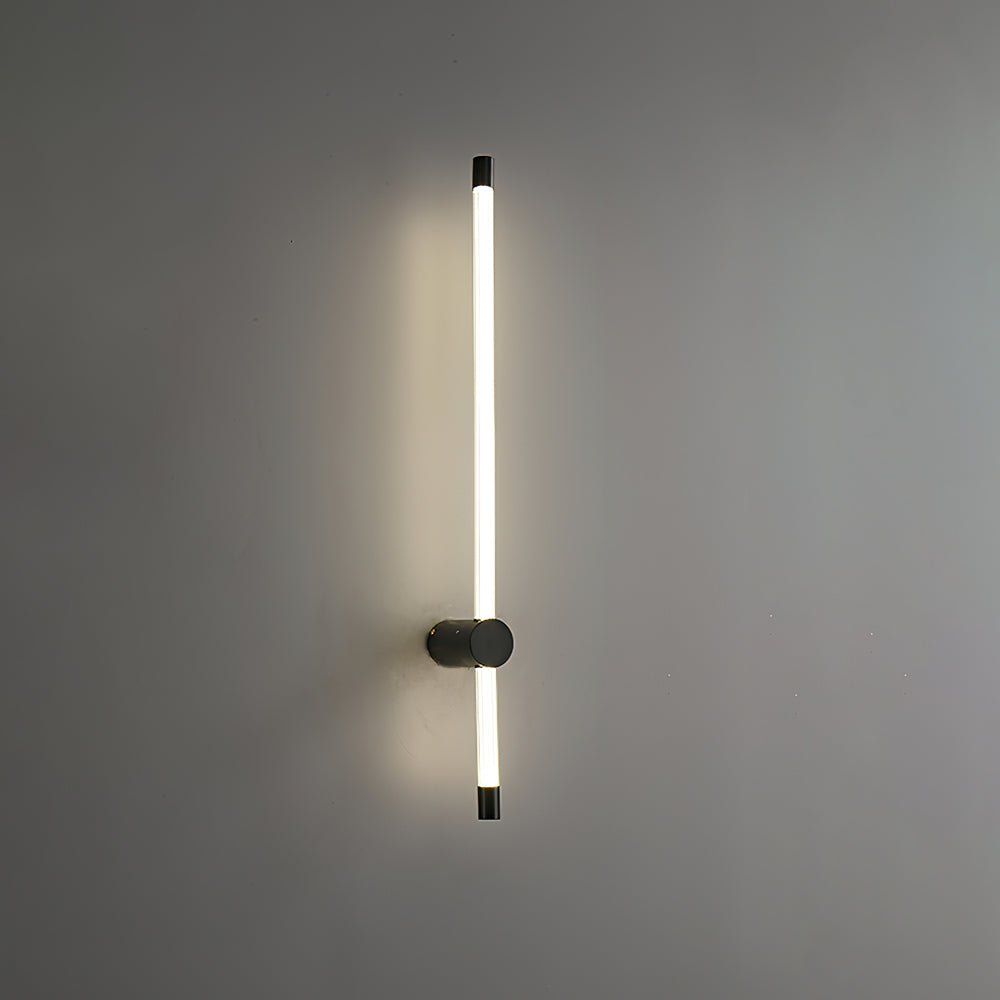 Linear LED Sconce | Rechargeable | Black & Copper
