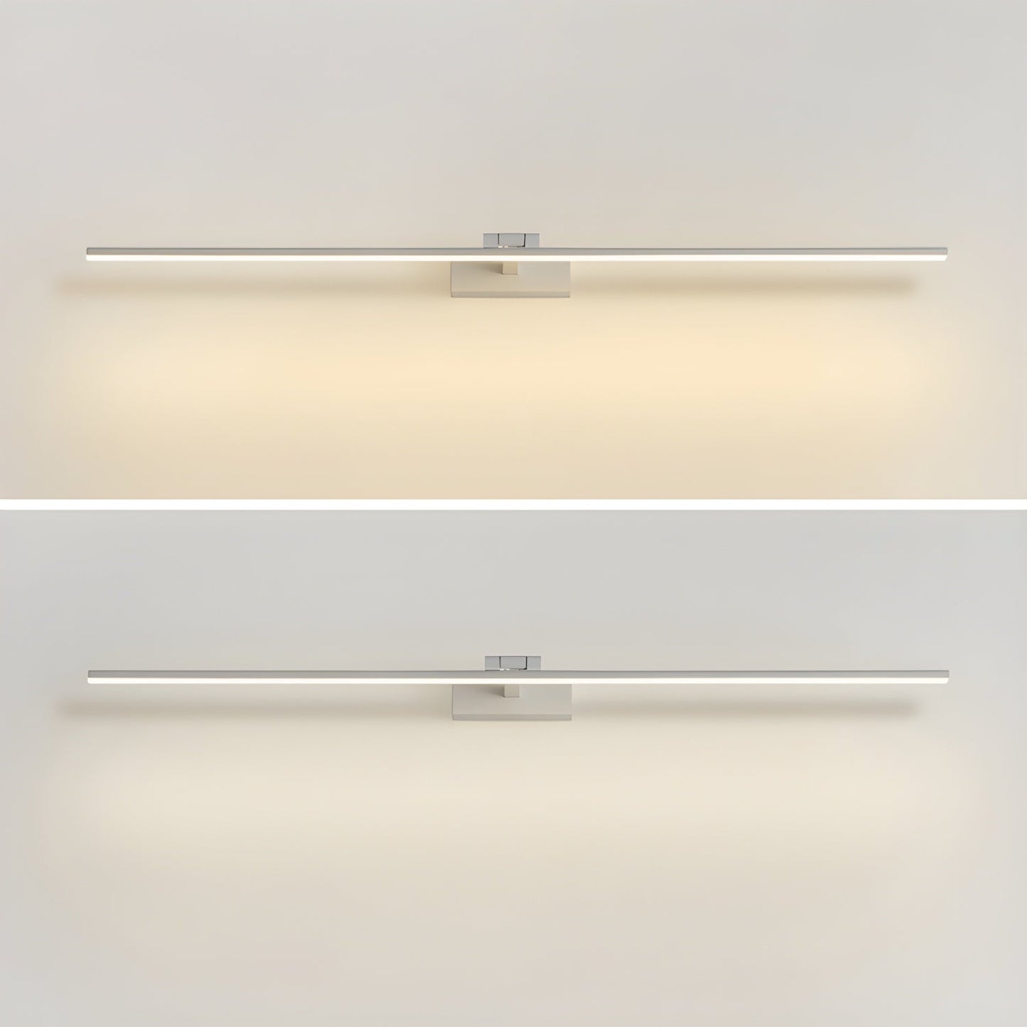Linear Bathroom Wall Lamp | Aluminum | Black/White