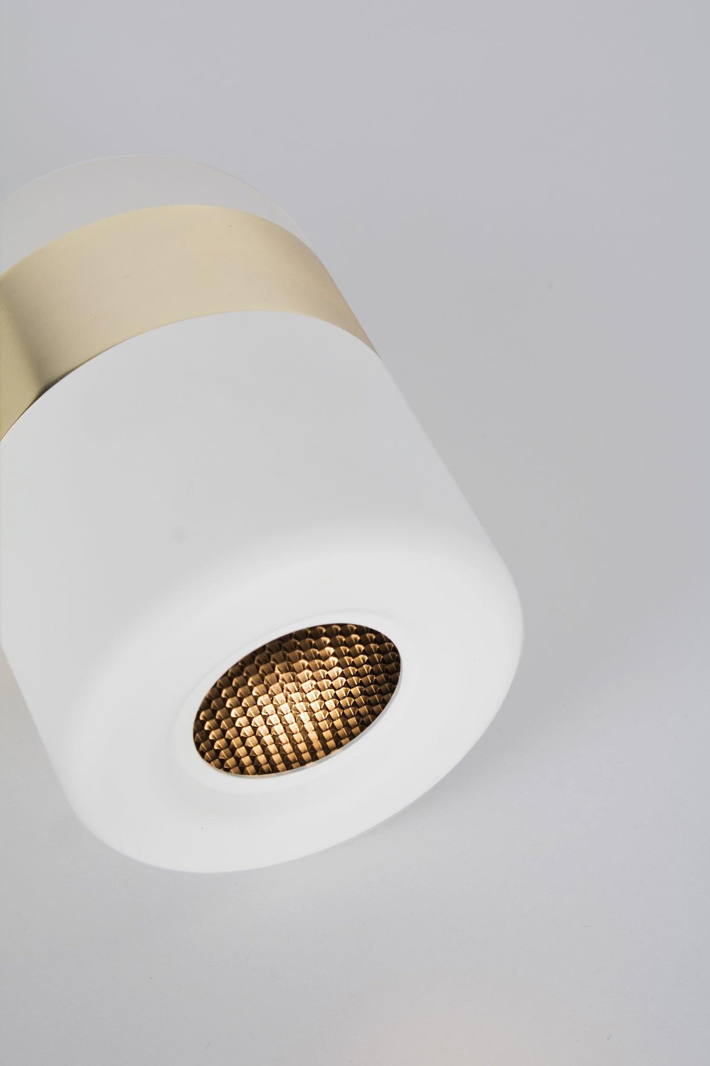 Adjustable Wall Lamp | Frosted Glass & Steel | White/Brass, Black/Brass, Black/Copper