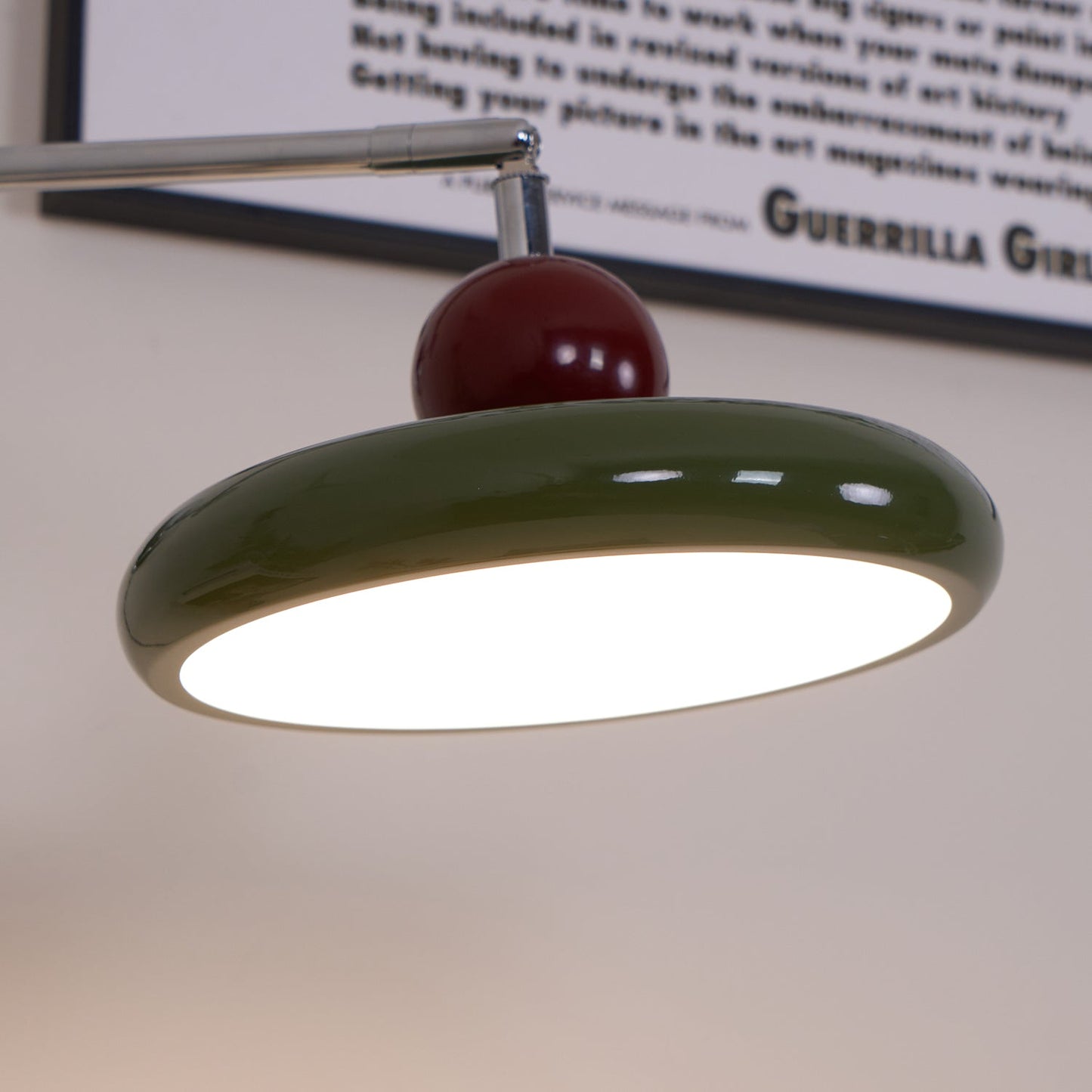 Lola Wall Lamp | Metal & Acrylic | Chrome or Green Finish