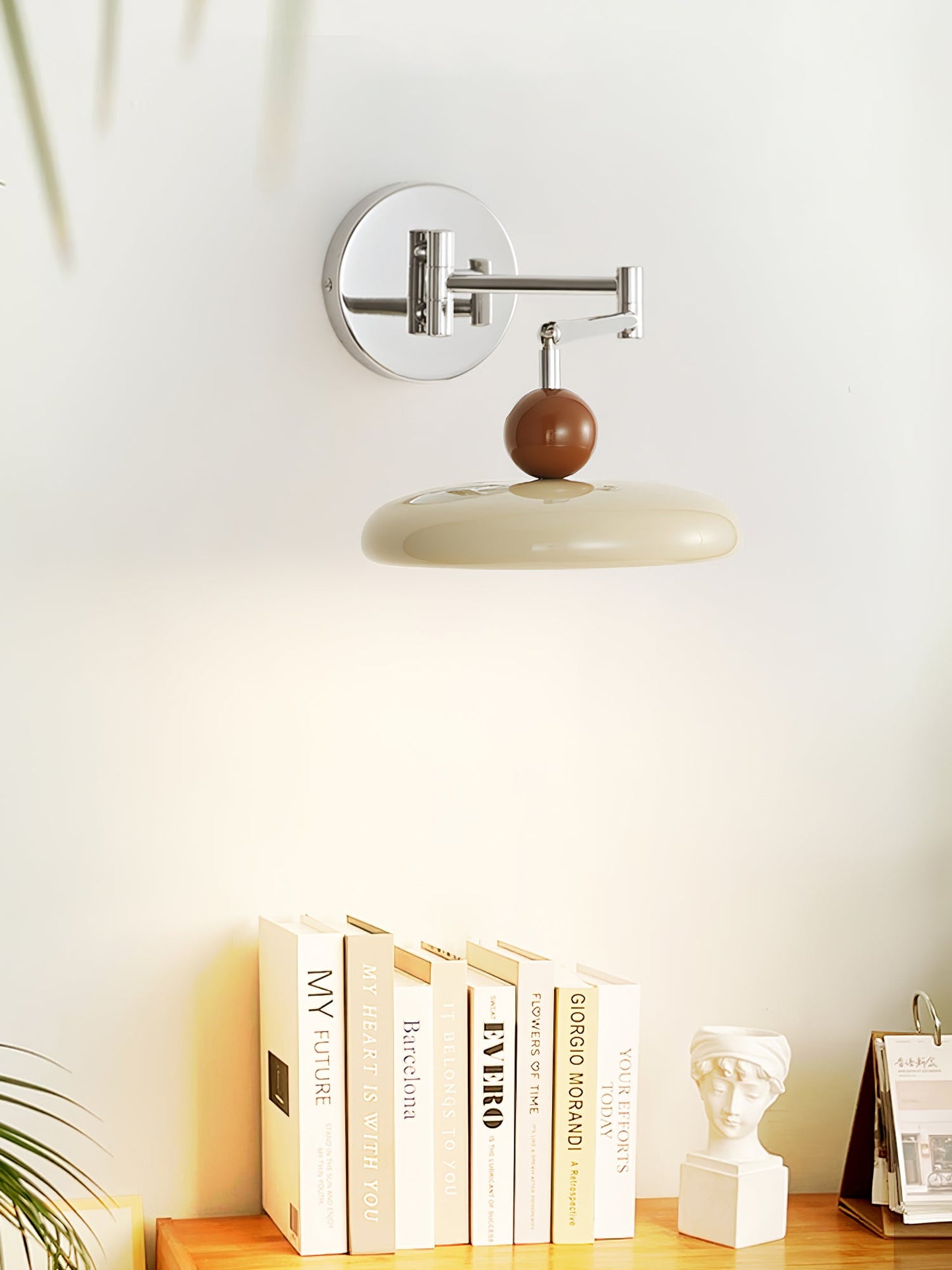 Lola Wall Lamp | Metal & Acrylic | Chrome or Green Finish