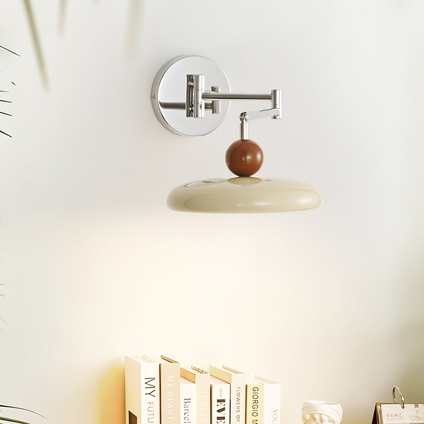 Lola Wall Lamp | Metal & Acrylic | Chrome or Green Finish