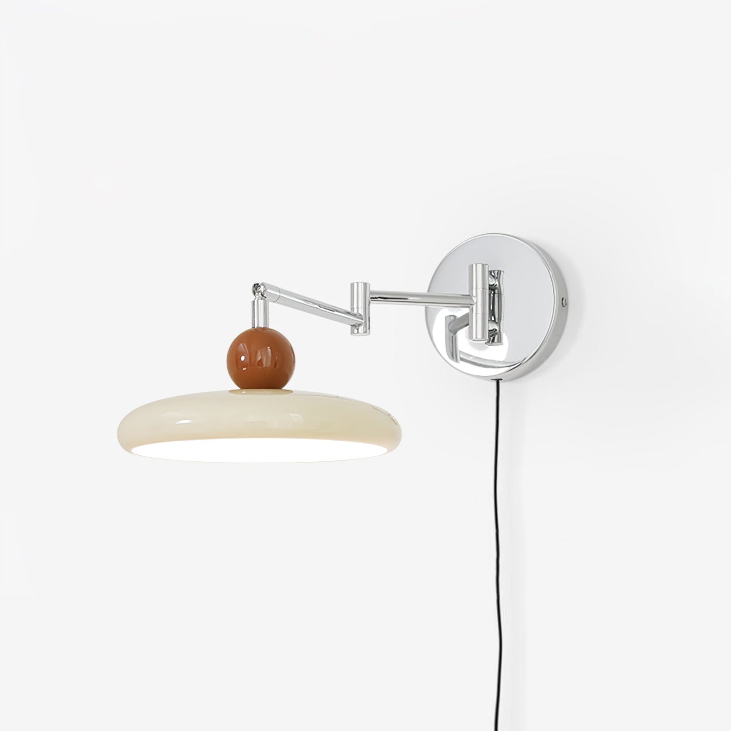 Lola Wall Lamp | Metal & Acrylic | Chrome or Green Finish