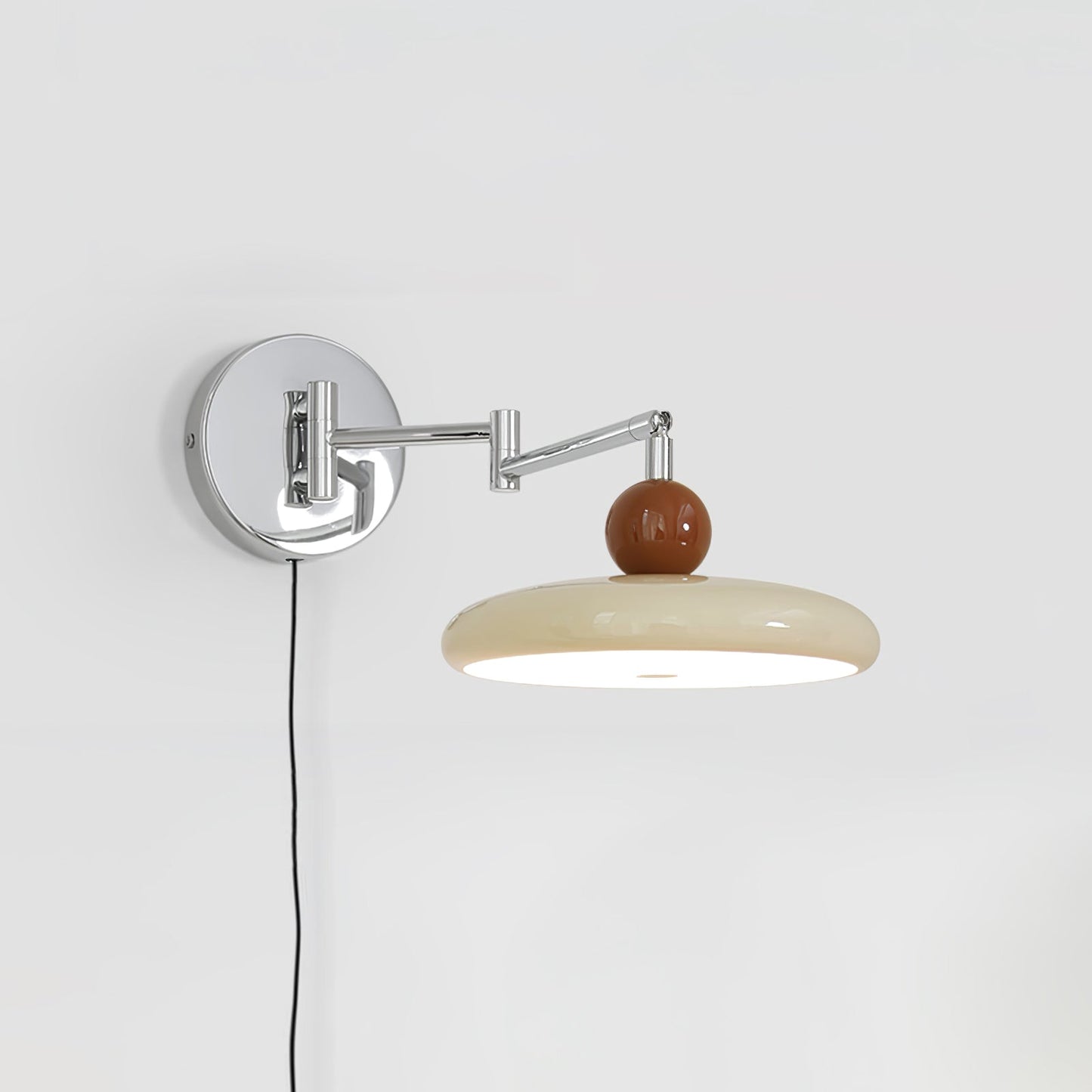 Lola Wall Lamp | Metal & Acrylic | Chrome or Green Finish