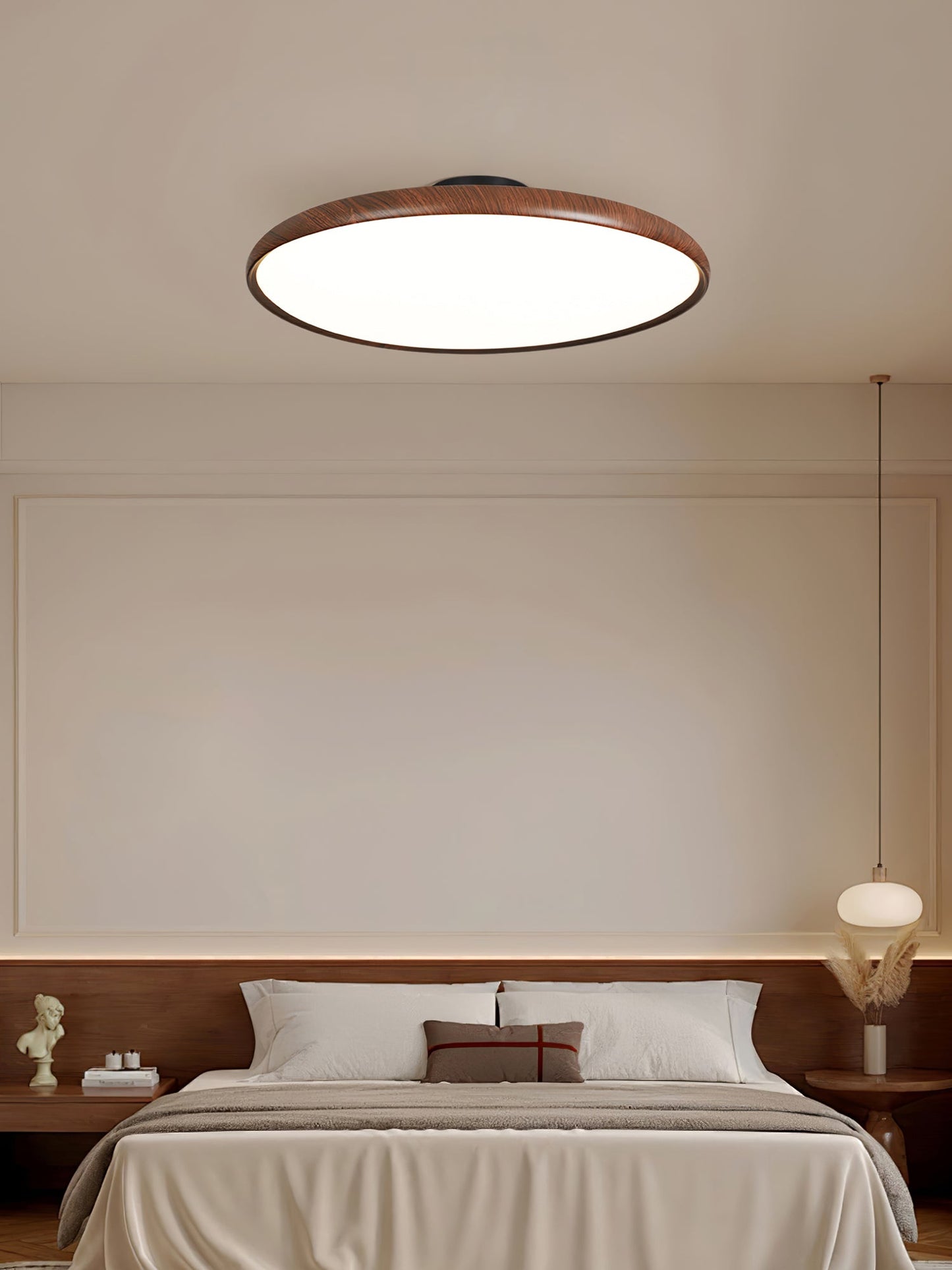 Lola Ceiling Lamp | Wood Grain | Adjustable