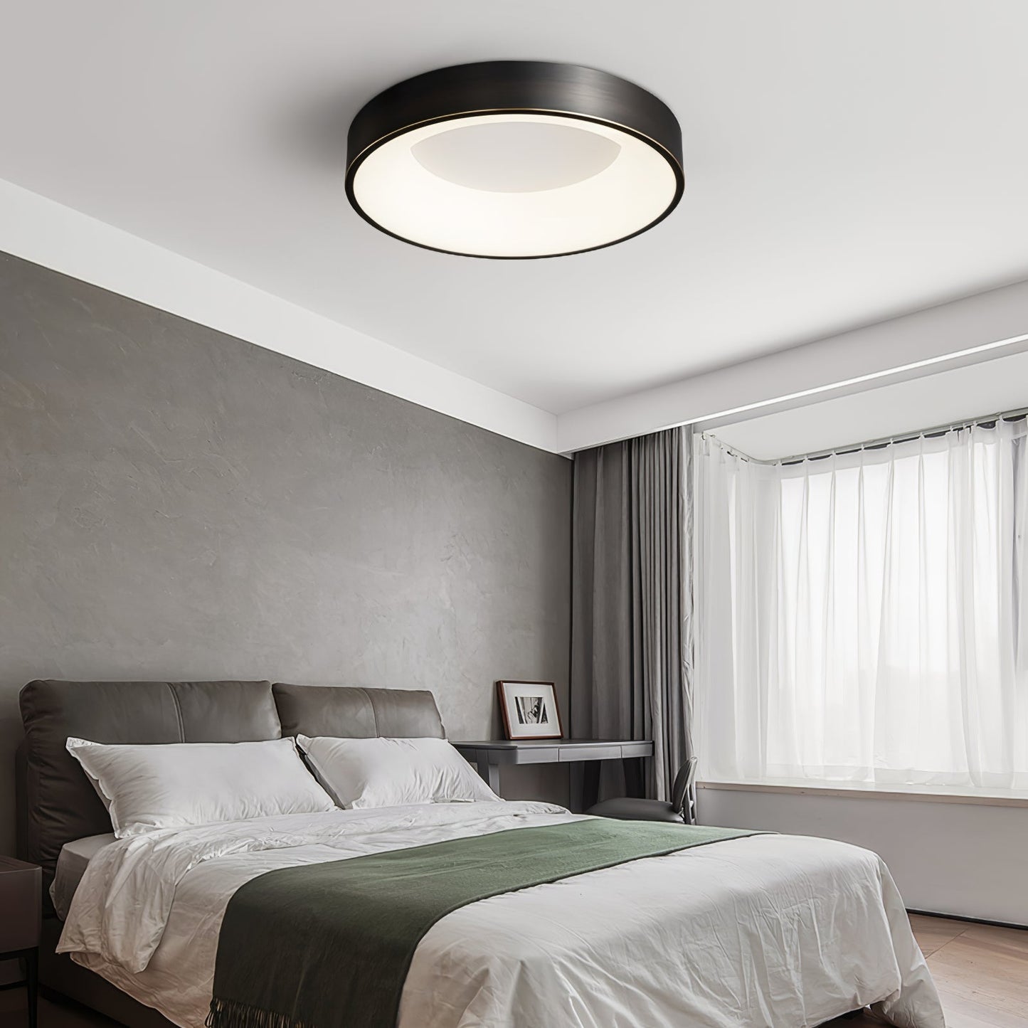 Lumenia Ceiling Light | Brass & Acrylic | Modern Design