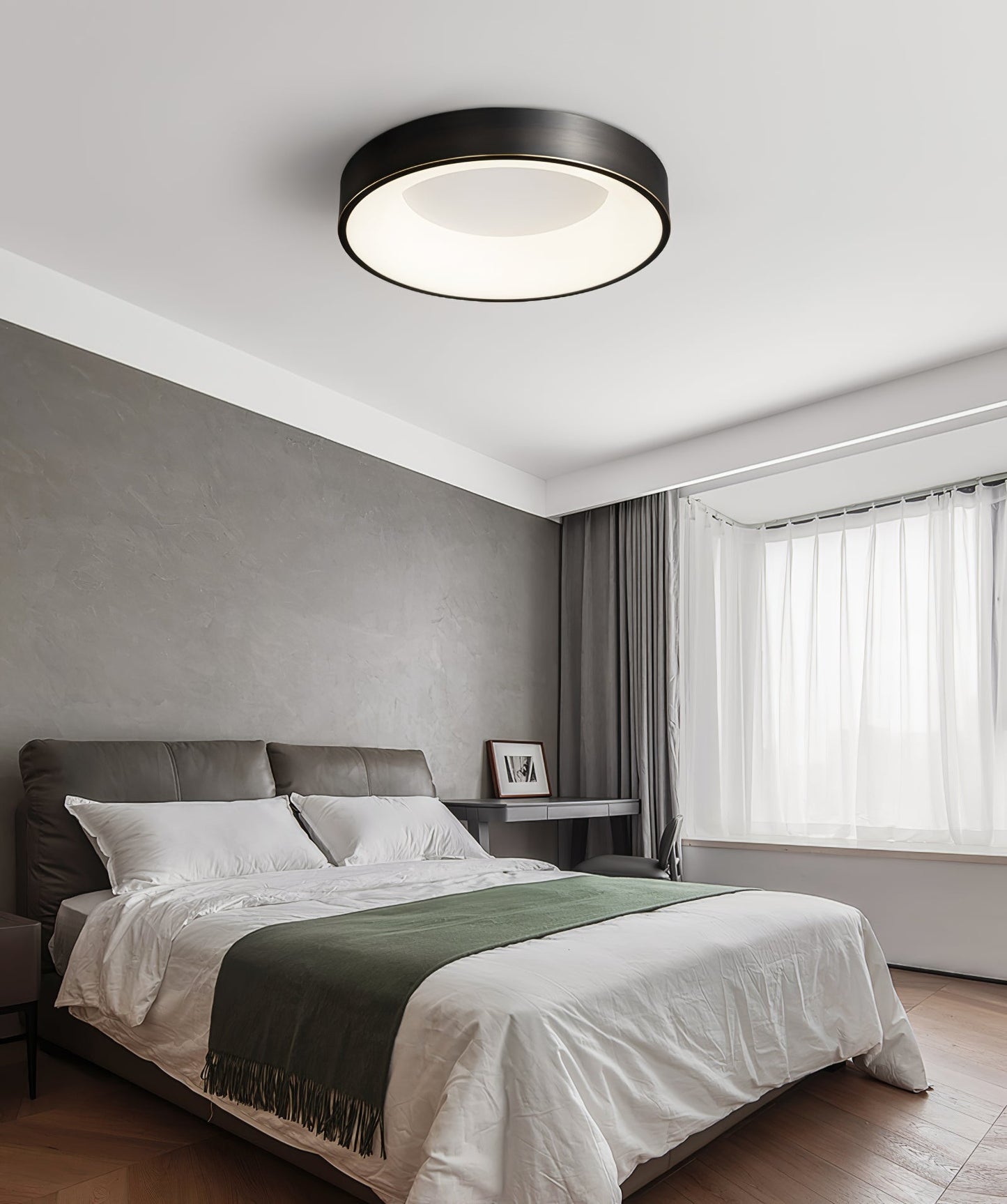 Lumenia Ceiling Light | Brass & Acrylic | Modern Design