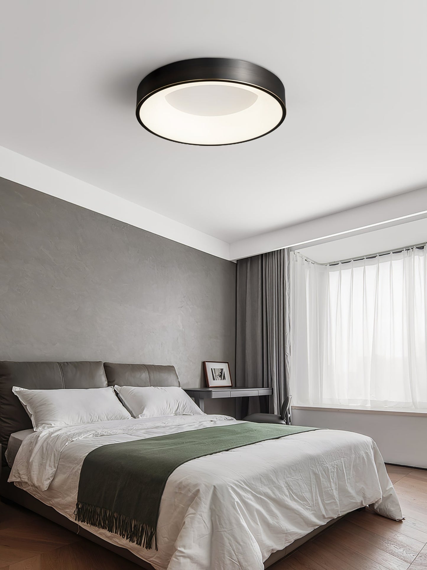 Lumenia Ceiling Light | Brass & Acrylic | Modern Design