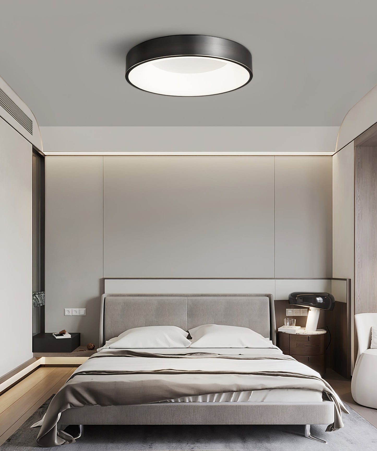 Lumenia Ceiling Light | Brass & Acrylic | Modern Design