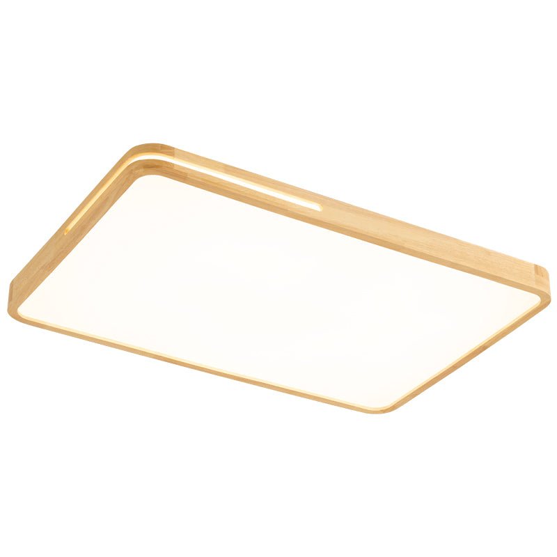Lumis Halo Ceiling Light | Modern LED | Walnut Wood, White