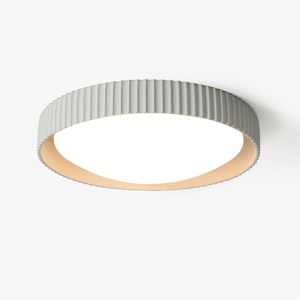 Lunaire Ceiling Light | Acrylic Shade | White