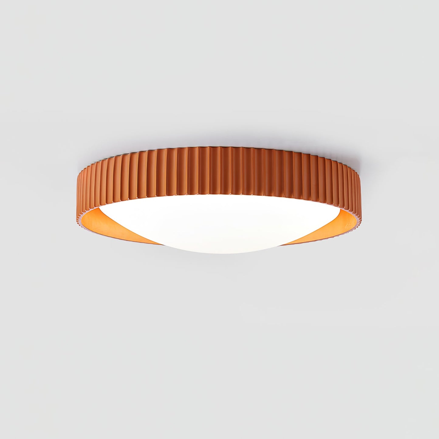 Lunaire Ceiling Light | Acrylic Shade | White