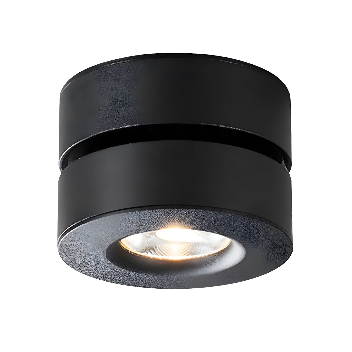 Lyric Adjustable Surface Downlight | Metal, Aluminum, Acrylic | Black, White