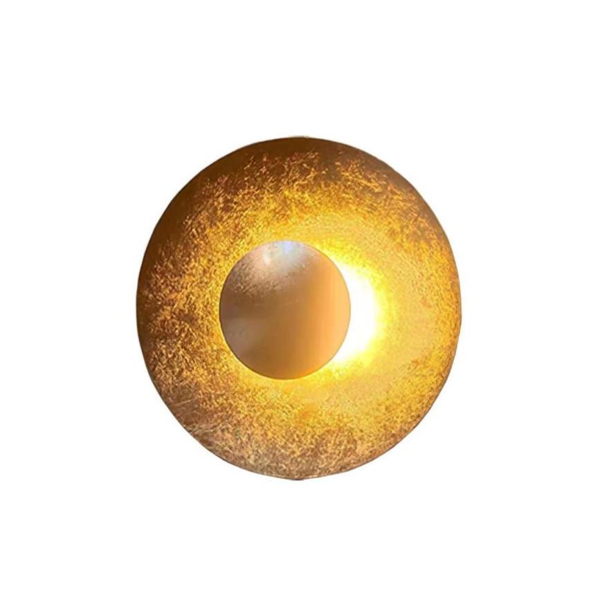 Machine Wall Lamp | Metal, Gold Foil | Various Sizes
