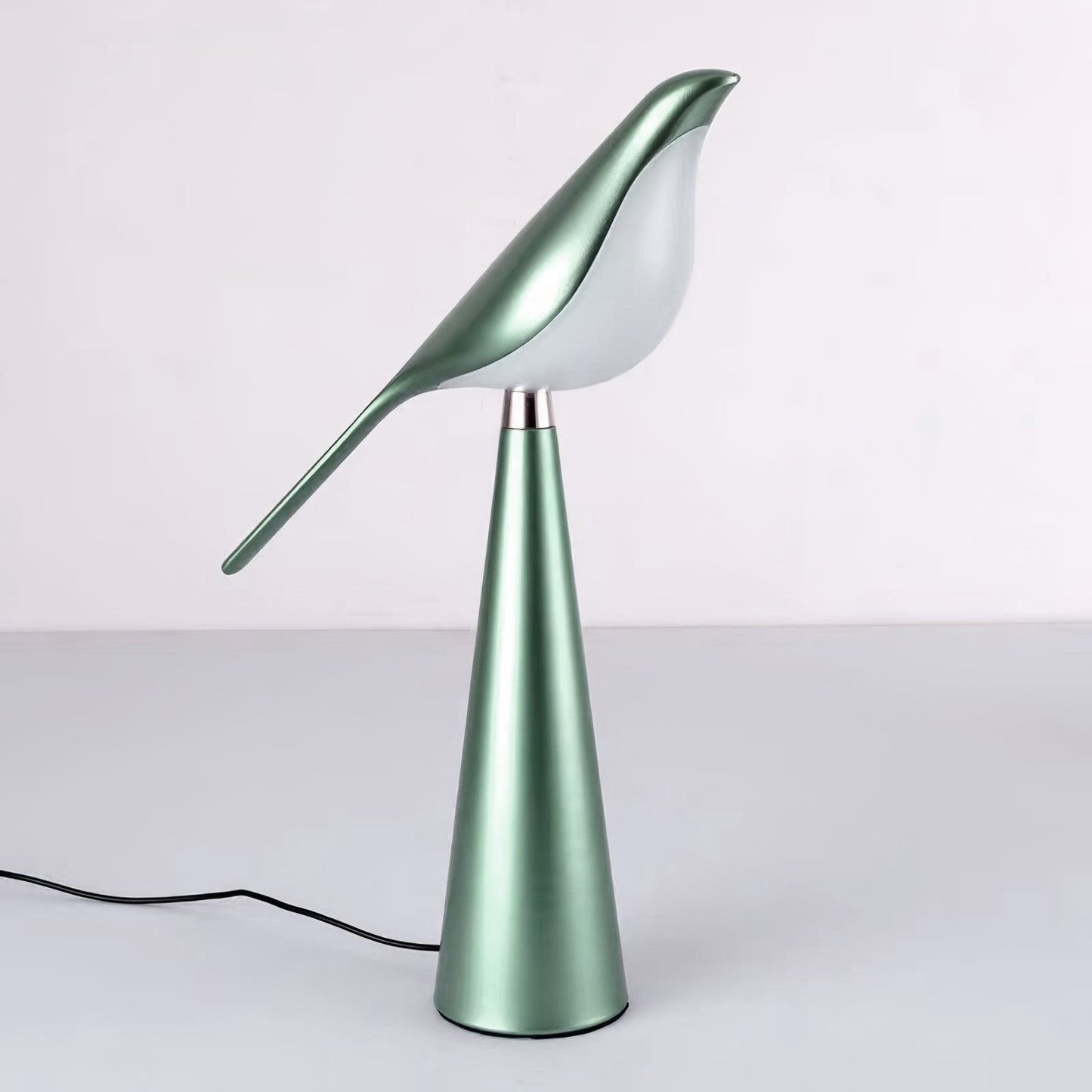 Magpie Art Table Lamp | Metal & Acrylic | Blue, Green, Rose Gold
