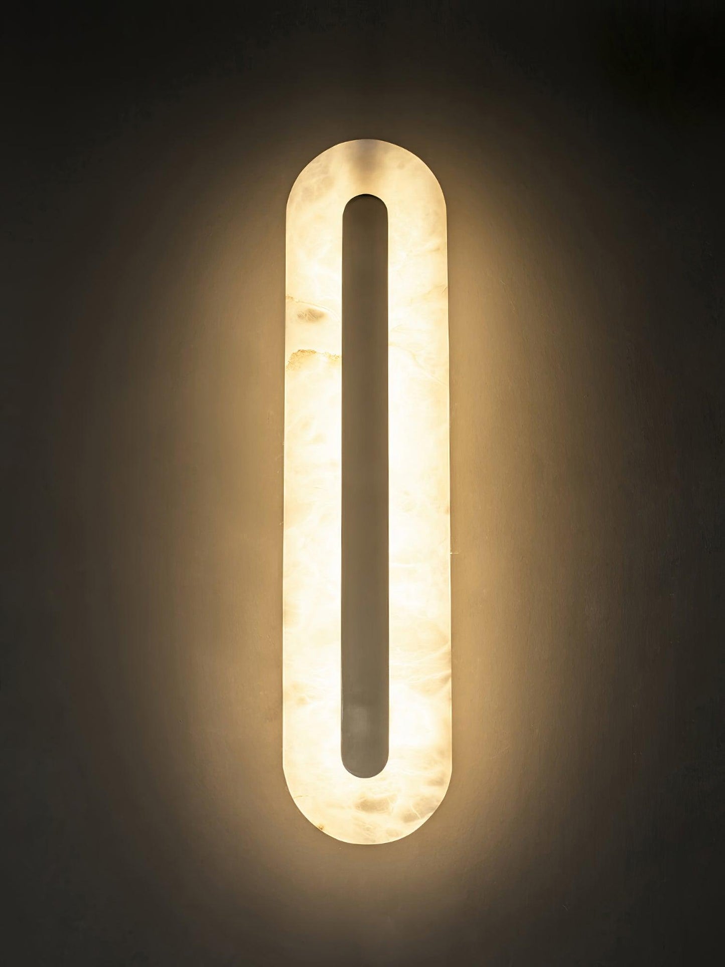 Alabaster Wall Sconce | Brass & Alabaster | Set of 2