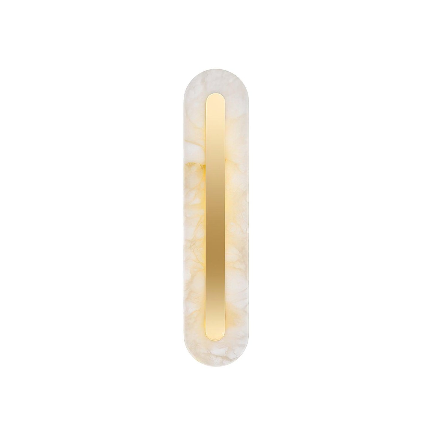 Alabaster Wall Sconce | Brass & Alabaster | Set of 2