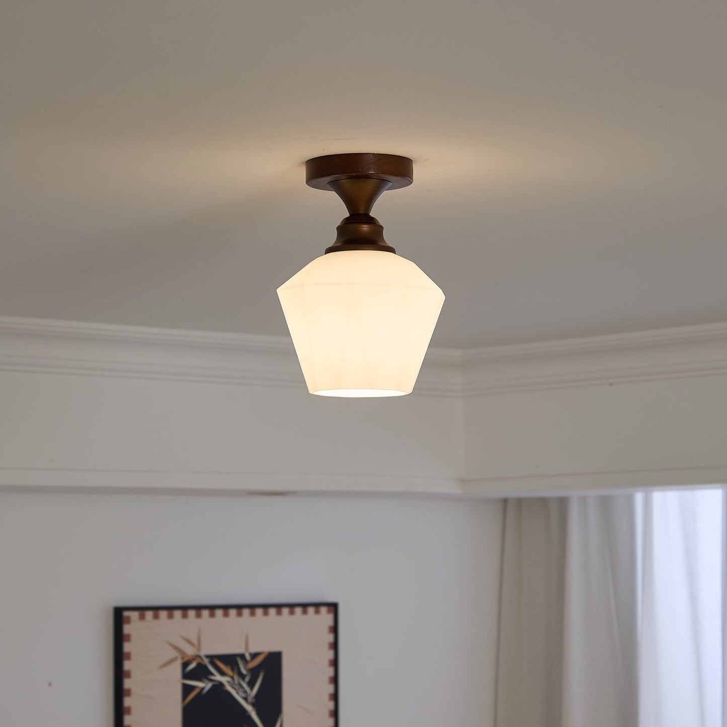 Marcellis Ceiling Lamp | Vintage Bronze Finish | Multiple Sizes